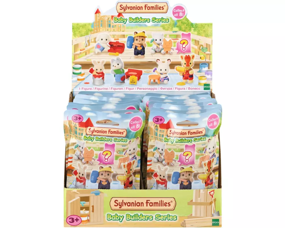 Sylvanian Families Sylvanian Families Figuren Babyfreunde Baustelle assortiert
