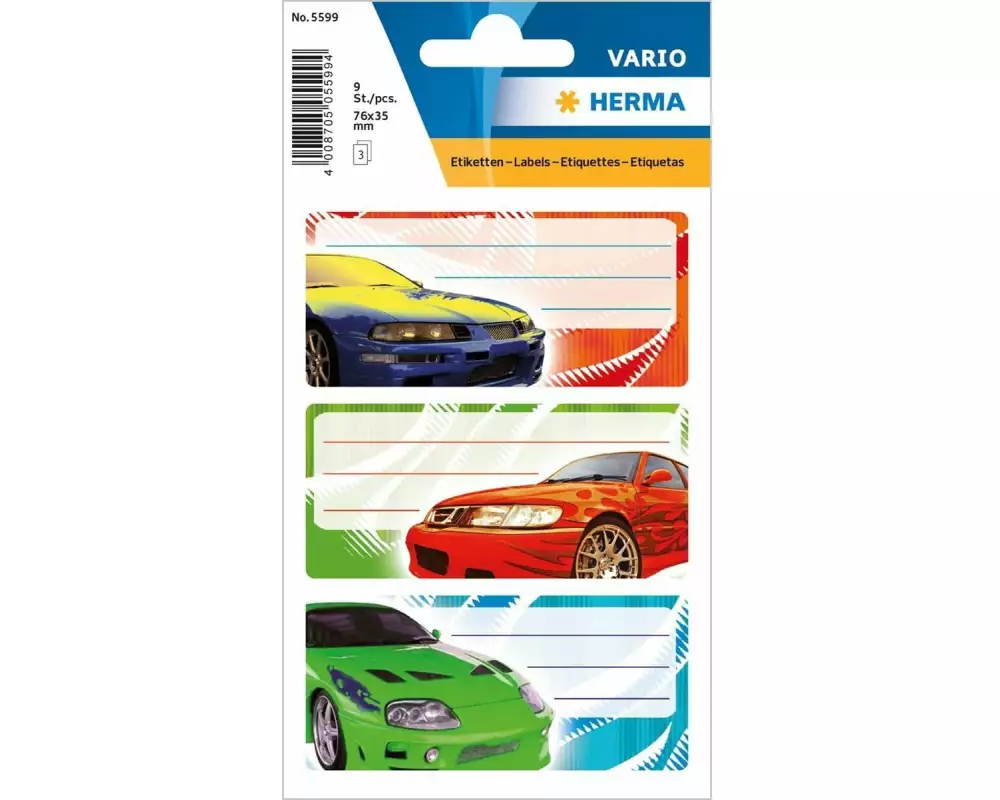 Herma Stickers Schuletiketten Tuning
