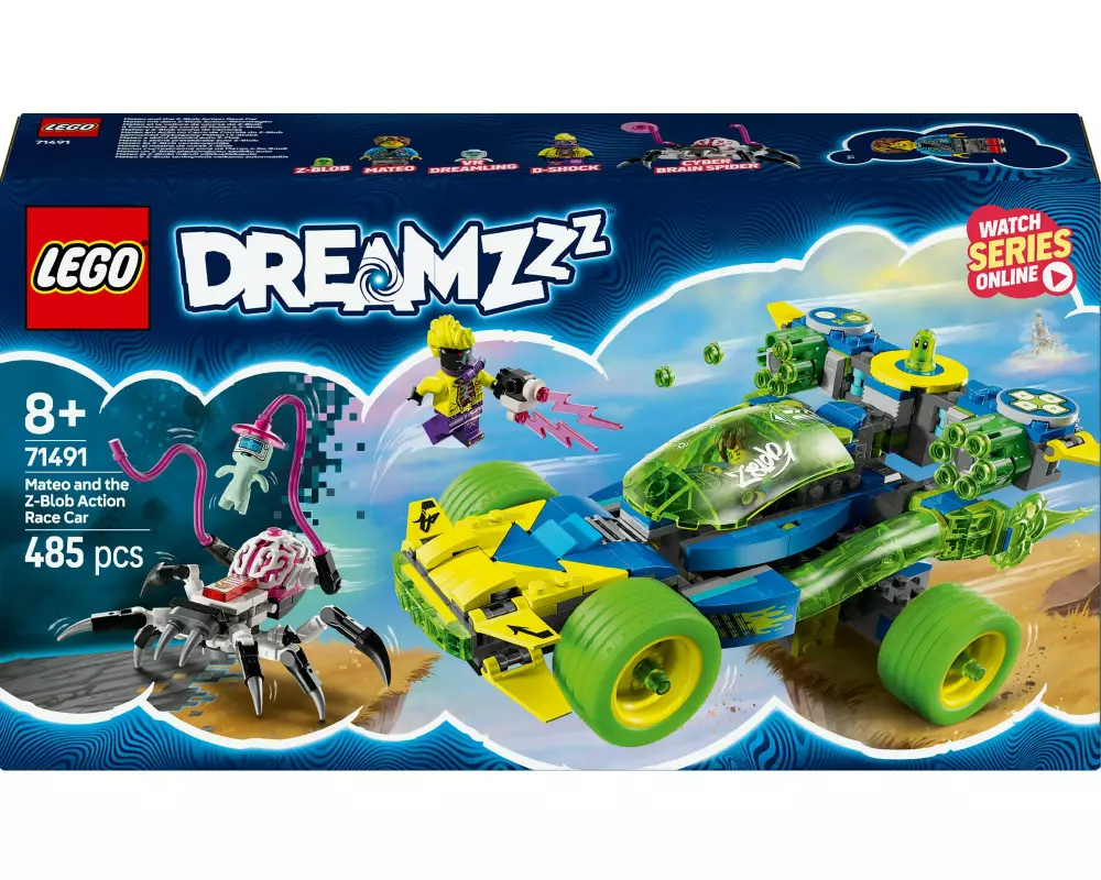 LEGO® DreamZzz Mateo mit dem Z-Blob Rennwagen 71491