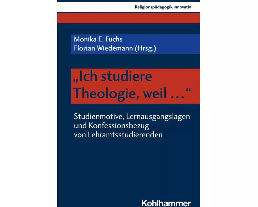 "Ich studiere Theologie, weil ..."