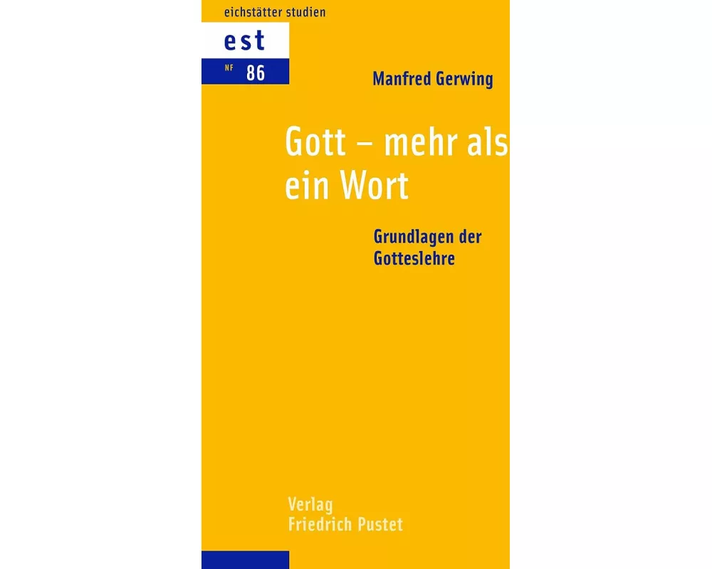 Gott - mehr als ein Wort