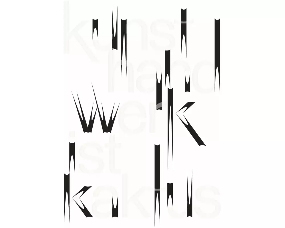 Kunsthandwerk ist Kaktus