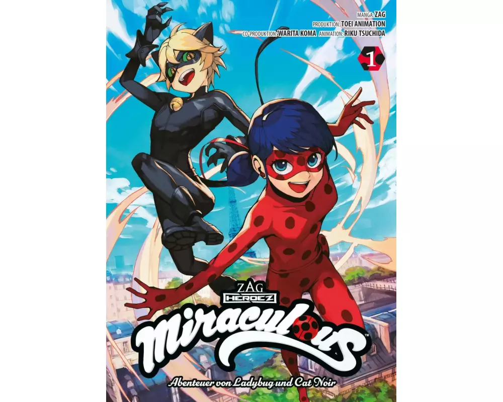 Miraculous - Die Abenteuer von Ladybug und Cat Noir (Manga) 01