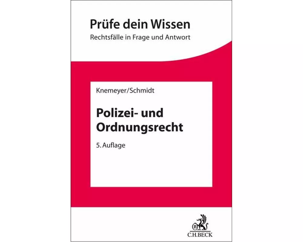 Polizei- und Ordnungsrecht