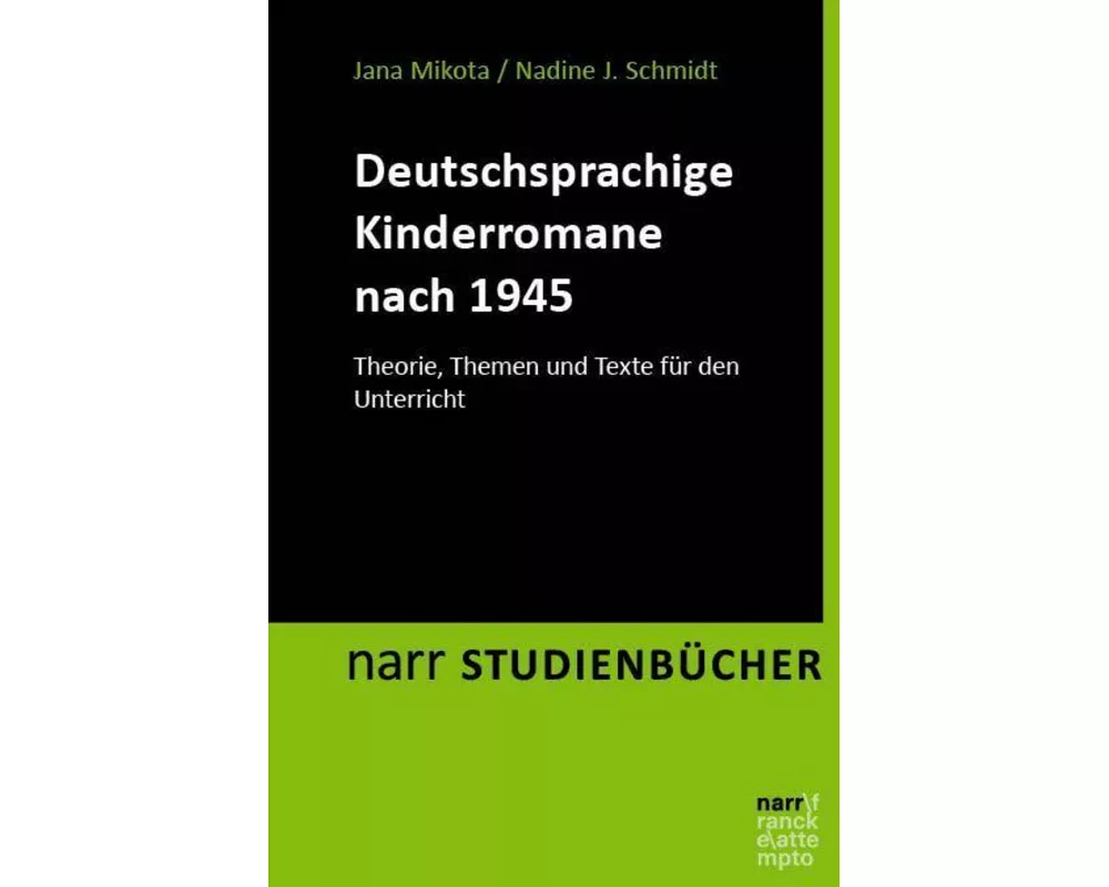 Der deutschsprachige Kinderroman nach 1945