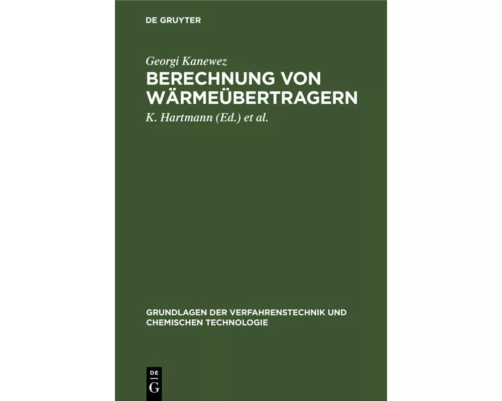 Berechnung von Wärmeübertragern