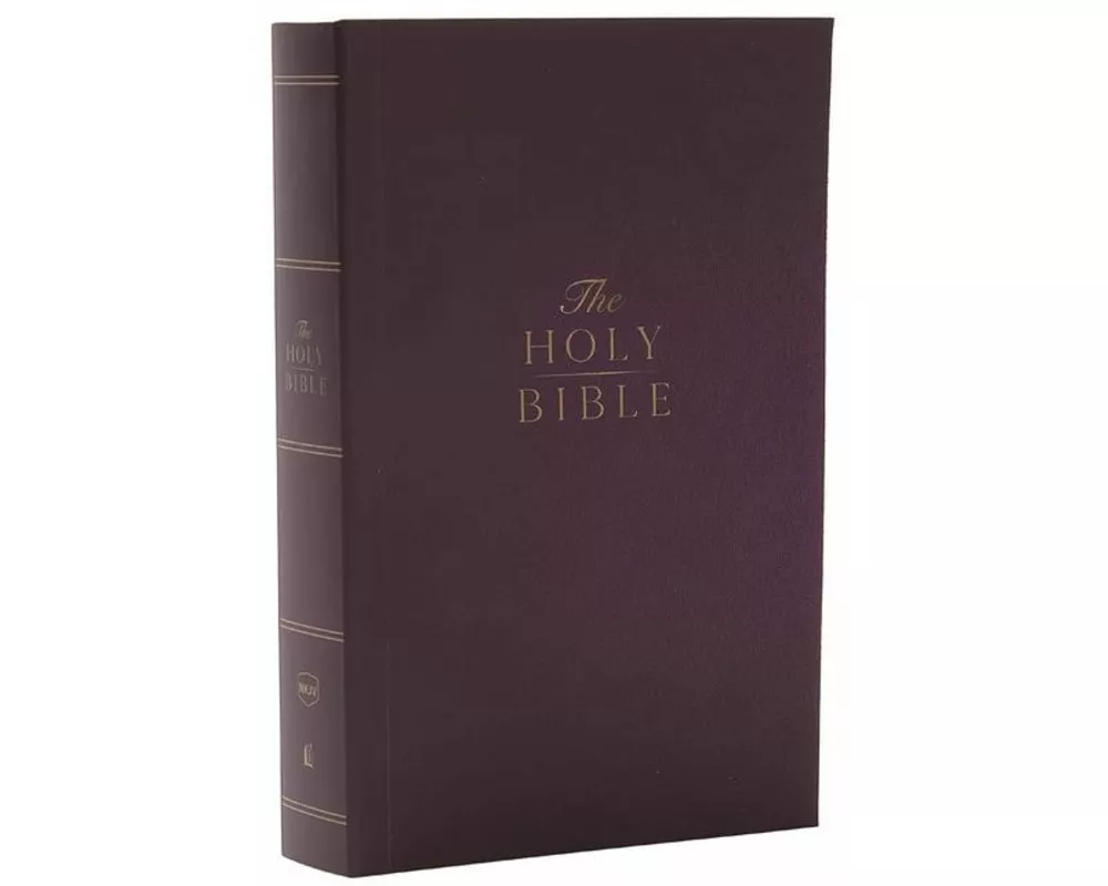 NKJV Compact Paragraph-Style Bible w/ 43,000 Cross References, Purple Softcover, Red Letter, Comfort Print: Holy Bible, New King James Version