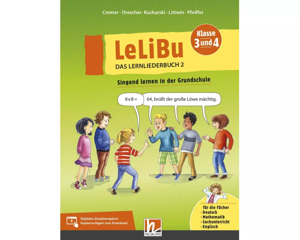 LeLiBu 3/4 - Das Lernliederbuch 2