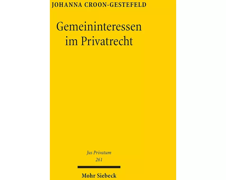 Gemeininteressen im Privatrecht