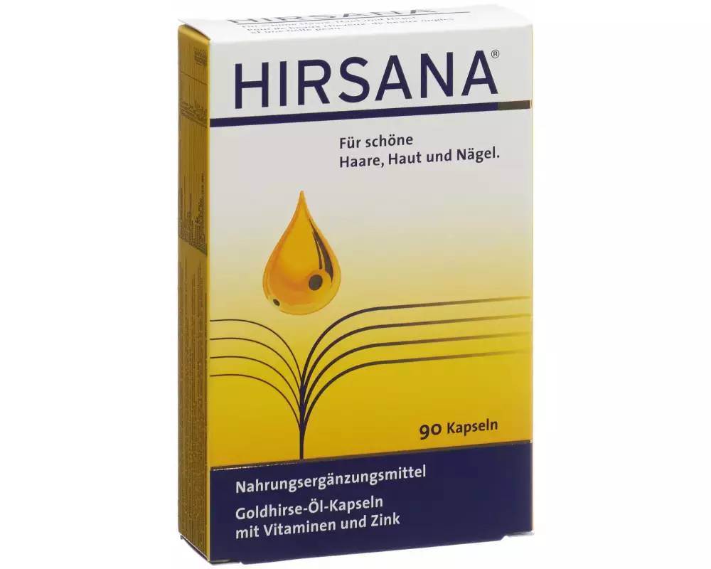 Hirsana Goldhirse Öl 90 Kapseln