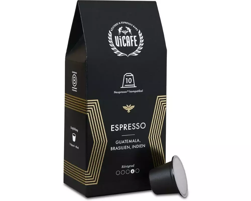 Vicafe Espresso Kapseln 6 x 10 Kapseln