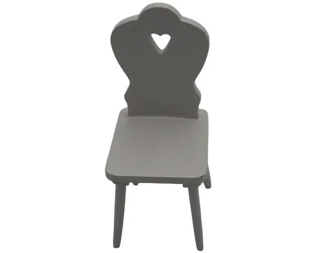Bottsa Mini-Möbel Stuhl mit Herz 8 cm