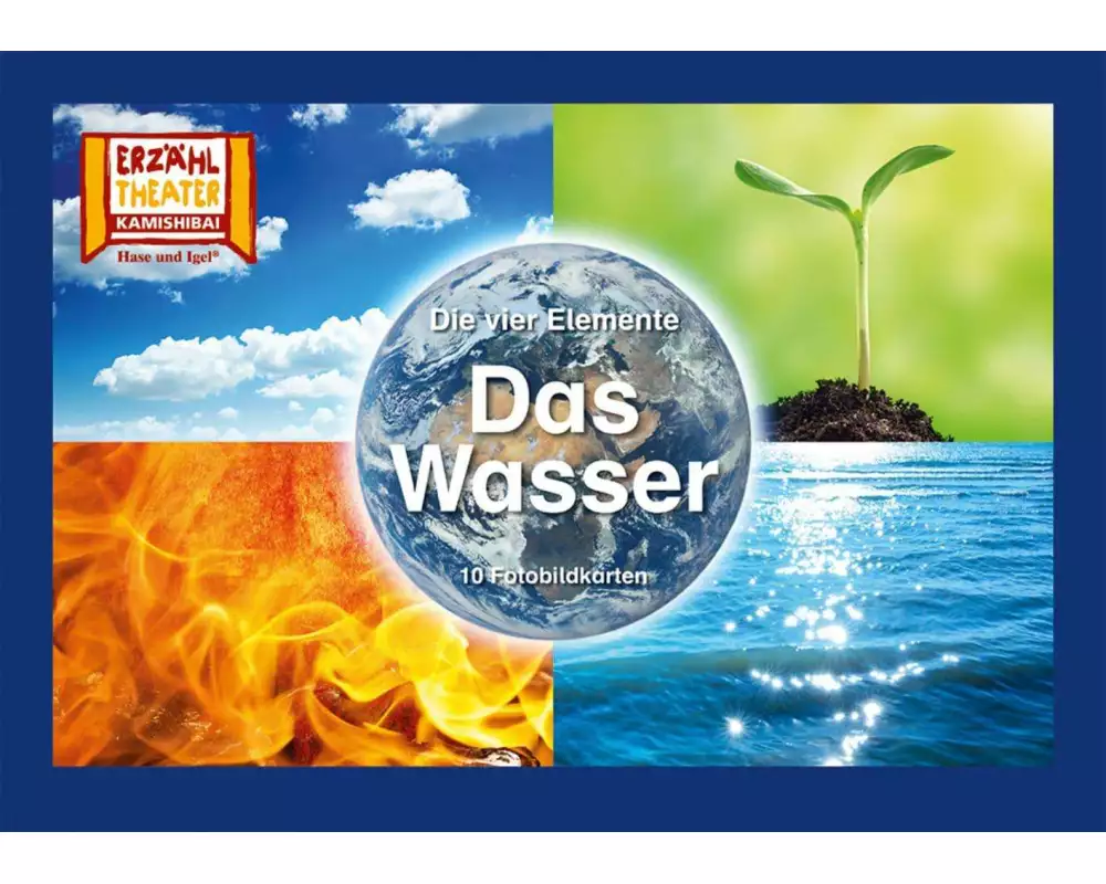 Die vier Elemente - Das Wasser / Kamishibai Bildkarten
