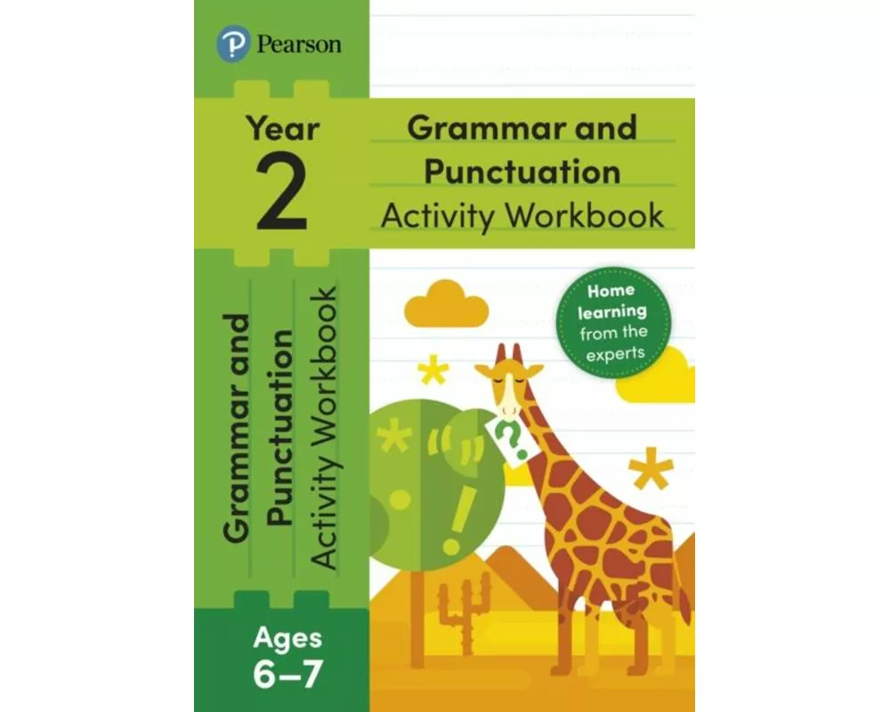 Pearson Learn at Home Grammar & Punctuation Activity Workbook Year 2