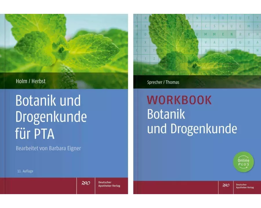 Botanik und Drogenkunde-Workbook mit Botanik und Drogenkunde für PTA