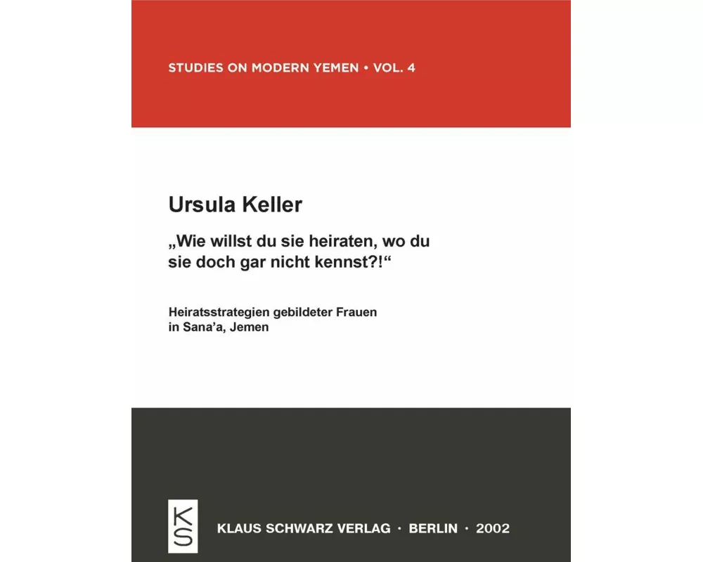 Wie willst du sie heiraten, wo du sie doch gar nicht kennst?!