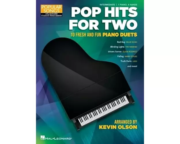 Pop Hits for Two: 10 Fresh and Fun Piano Duets for 1 Piano, 4 Hands Popular Songs Series Arranged by Kevin Olson