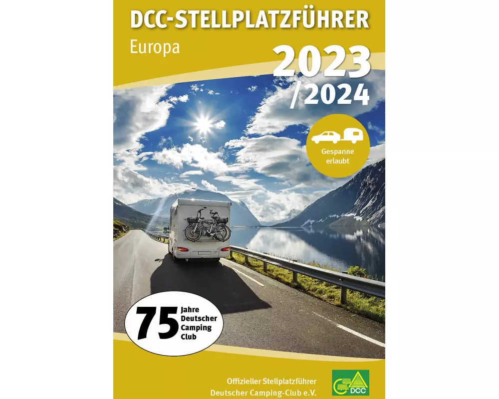 DCC-Stellplatzführer 2023/24