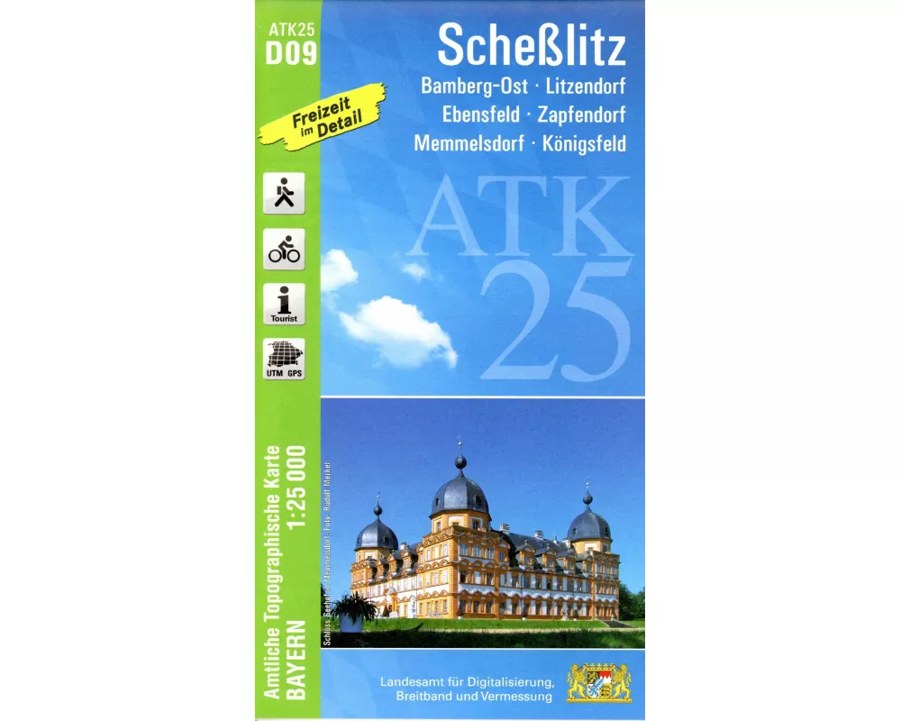 ATK25-D09 Scheßlitz (Amtliche Topographische Karte 1:25000)