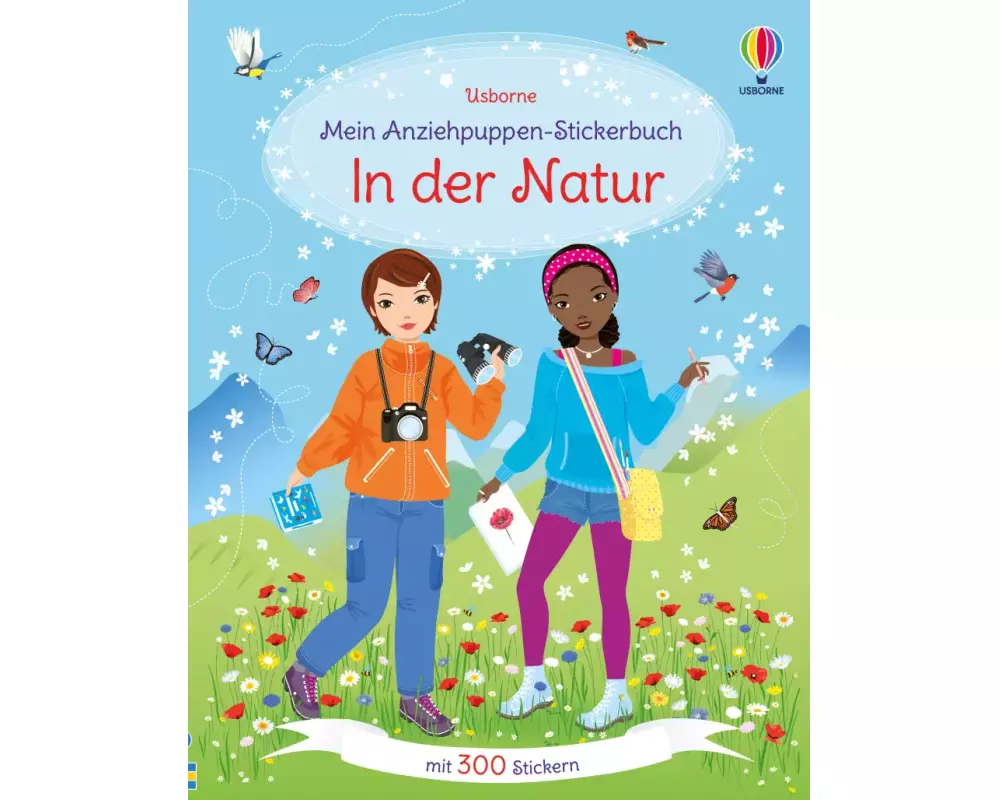 Mein Anziehpuppen-Stickerbuch: In der Natur