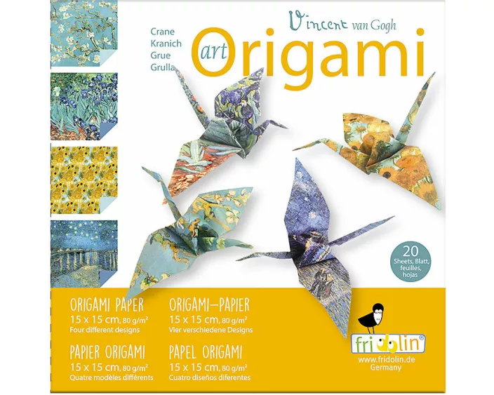 Origamipapier. Art - Van Gogh