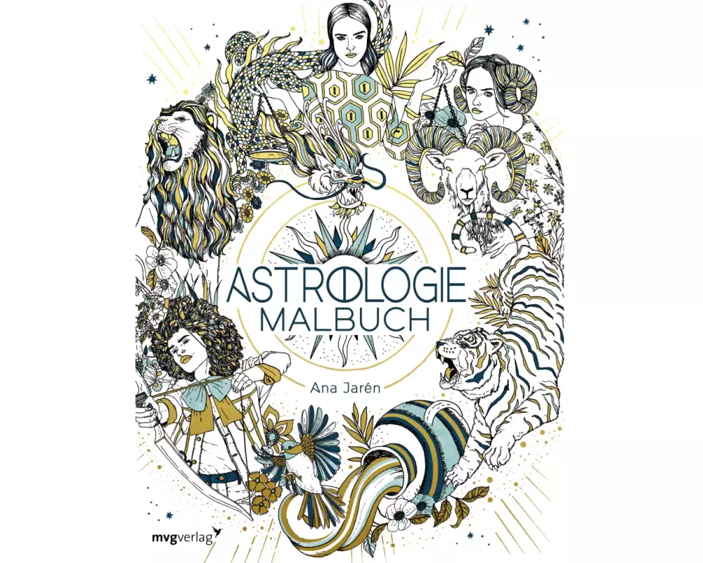 Astrologie-Malbuch