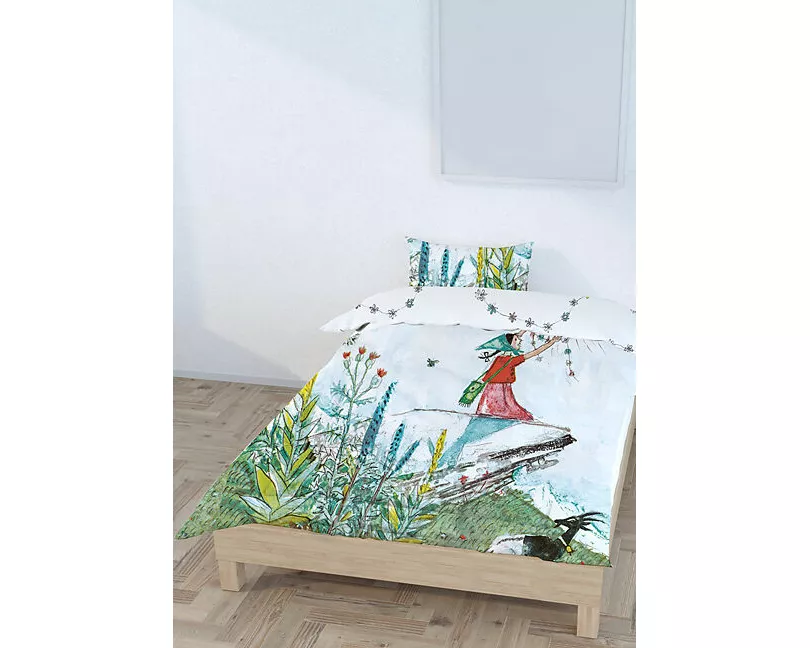 Flurina und das Wildvöglein Bettwäsche multicolor