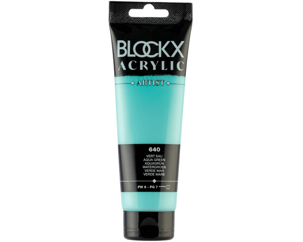 BLOCKX Acrylfarbe 120ml 60640BXC aquagrün