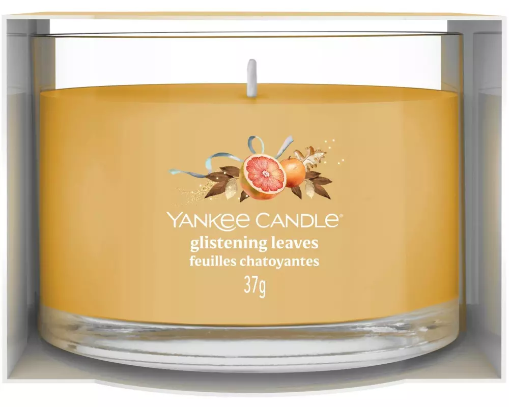 Yankee Candle Signature Duftkerze Glistening Leaves 37 g