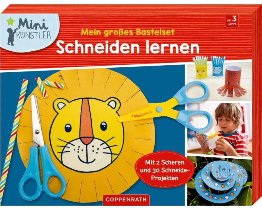 Mein großes Bastelset: Schneiden lernen