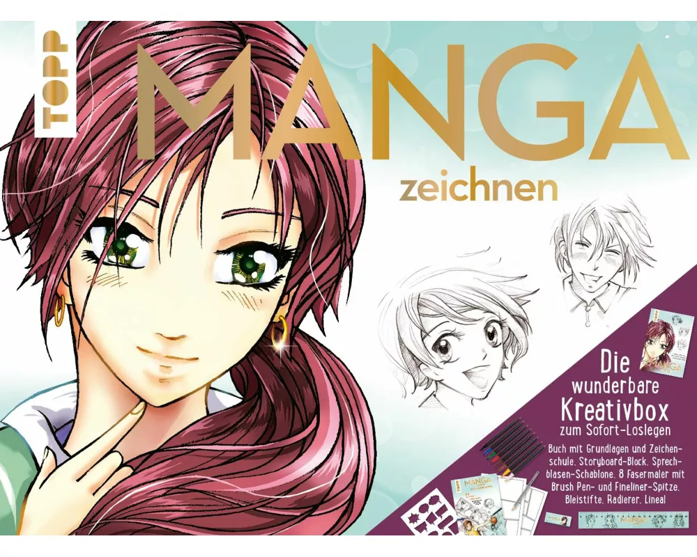 Manga zeichnen - Die wunderbare Kreativbox
