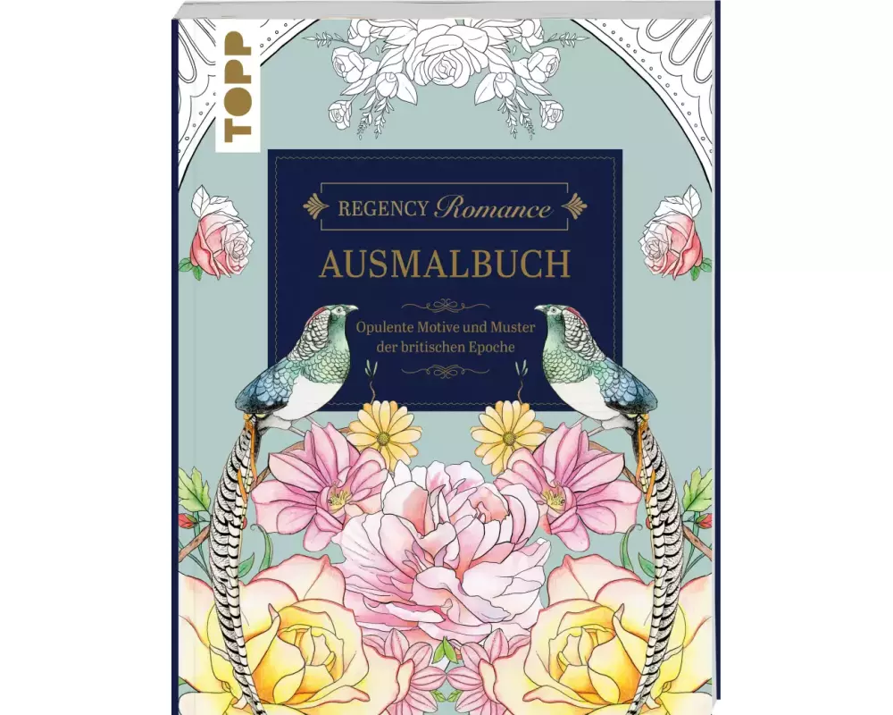 Regency Romance Ausmalbuch