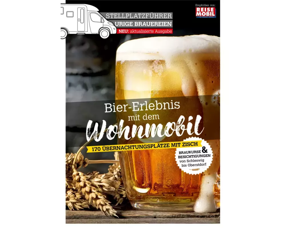 Stellplatzführer Urige Brauereien, aktualisierte Ausgabe