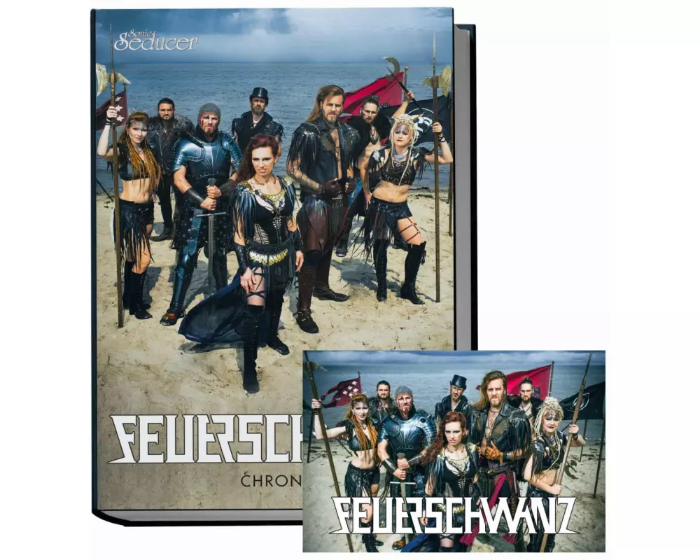 Feuerschwanz Chronik. Hardcover auf 499 Exemplare limitiert + handnummeriert mit exkl., sign. Postkarte