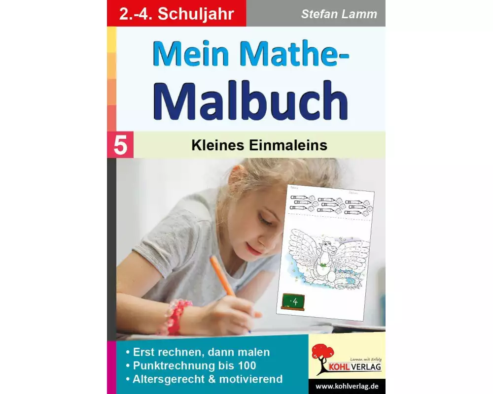 Mein Mathe-Malbuch / Band 5: Kleines Einmaleins