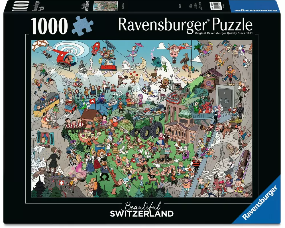 Ravensburger Puzzle Wimmelbild Schweiz