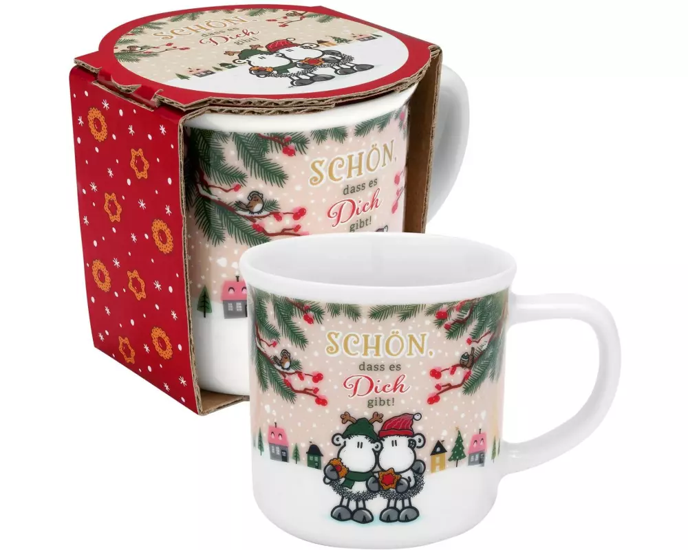 Sheepworld Universaltasse Schön dass es dich gibt! 400 ml, 1 Stück