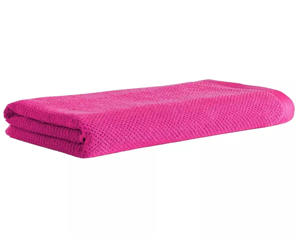 Möve Strandtuch Bliss Uni 80 x 180 cm, Pink