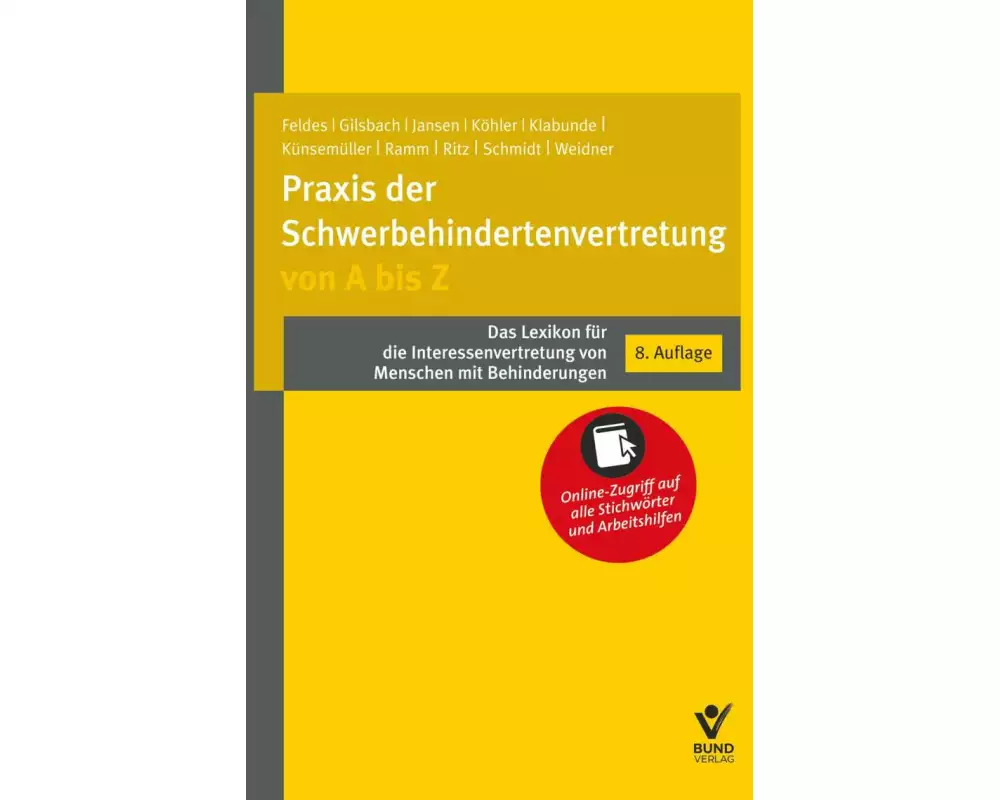 Praxis der Schwerbehindertenvertretung von A bis Z