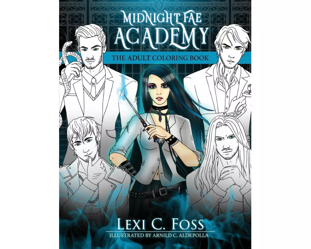 Midnight Fae Academy Coloring Book