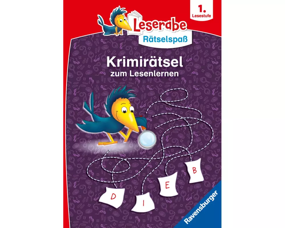 Leserabe Rätselspaß - Krimirätsel zum Lesenlernen (1. Lesestufe)