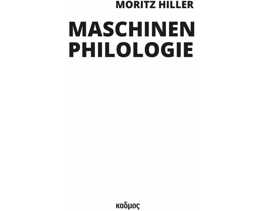Maschinenphilologie