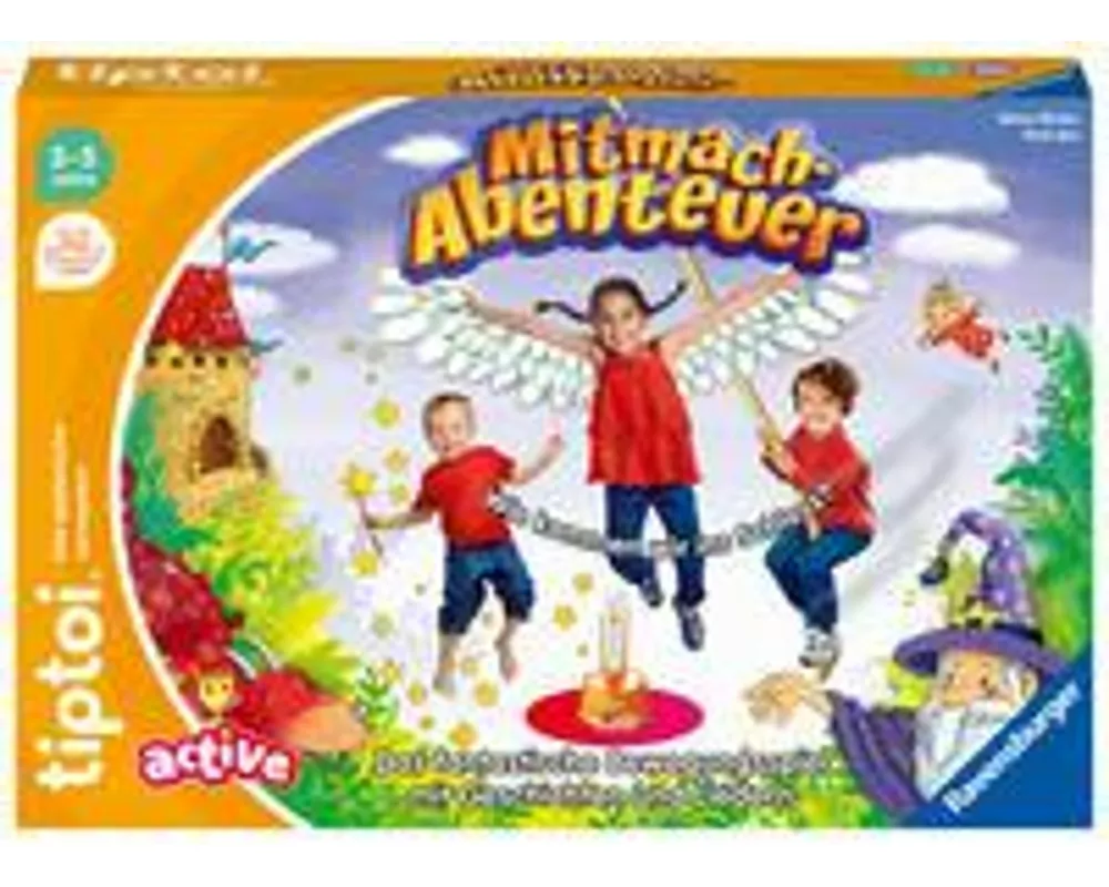 tiptoi ACTIVE Mitmach-Abenteuer - ab 3 Jahre