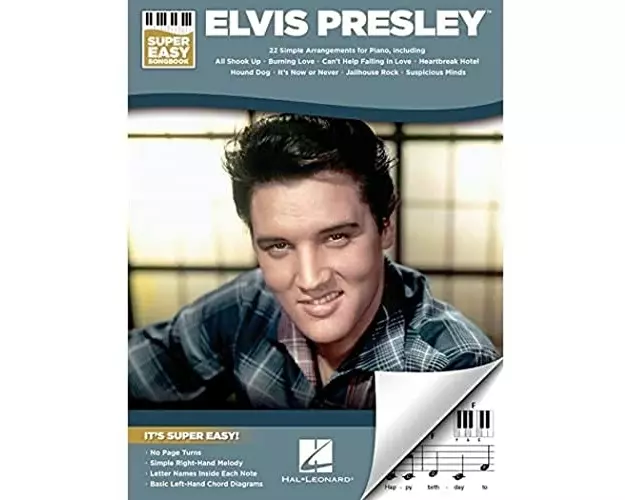 Elvis Presley - Super Easy Piano Songbook with Lyrics