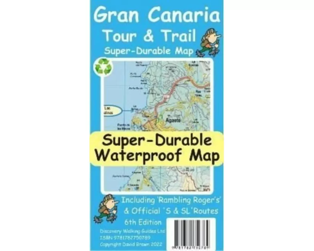 Gran Canaria Tour and Trail Map