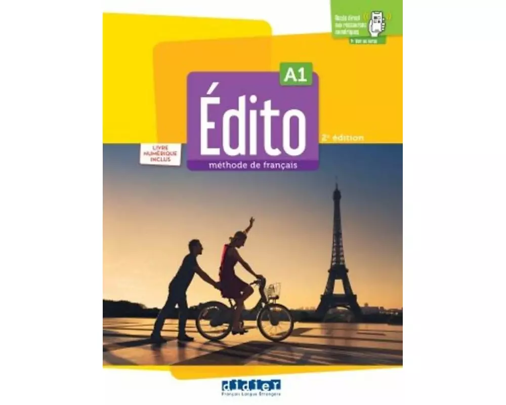 Edito A1, 2e édition. Livre de l'élève + code numérique