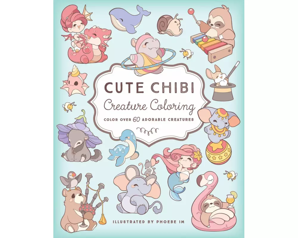 Cute Chibi Creature Coloring