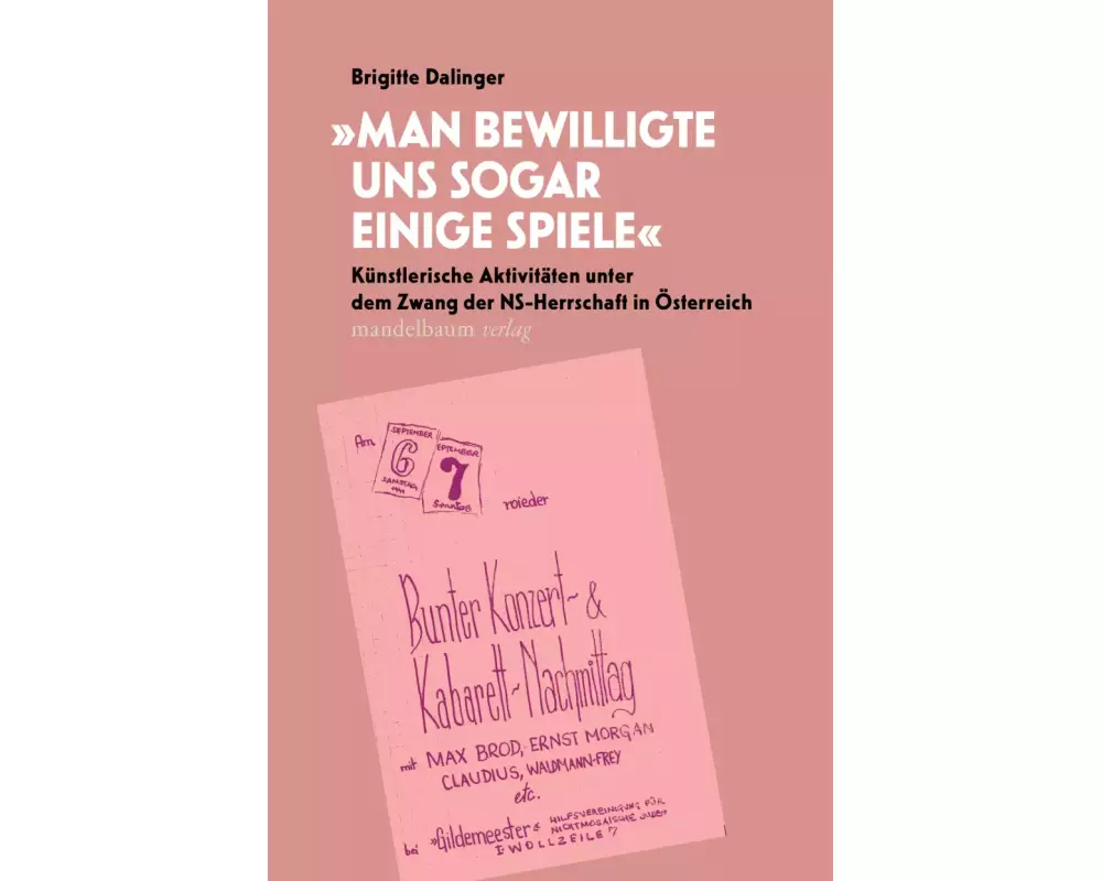 »Man bewilligte uns sogar einige Spiele«