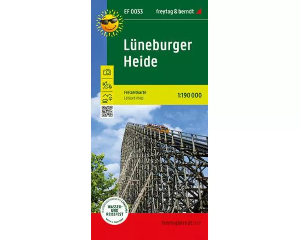 freytag & berndt Freizeitkarte Lüneburger Heide 1:190.000