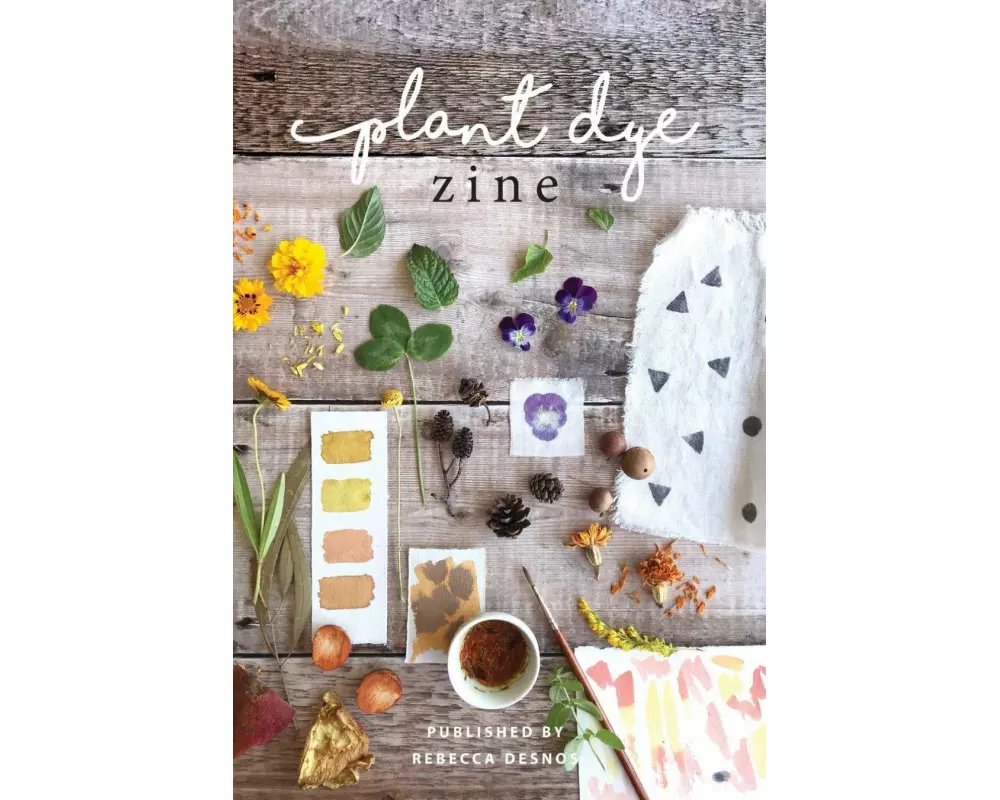 Plant Dye Zine